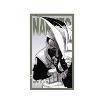 【周边】火影忍者 02（简体中文·重制首刷版） 包装&赠品 人物银光书签 旗木卡卡西 书签