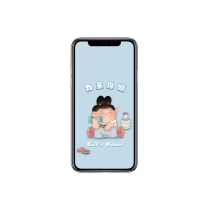 【周边】胖脸吉祥：手机壁纸 力量爆棚 手机壁纸