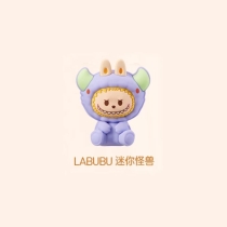 【周边】泡泡玛特 · 泡泡萌粒 睡衣派对系列：滑块洞洞手机壳 包装&赠品 萌粒扣 LABUBU 迷你怪兽 配件