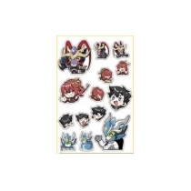 【周边】星甲魂将传 01 包装&赠品 激萌星魂贴纸 贴纸