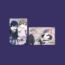 【周边】春日暴风雨和怪兽（简体中文版）包装&赠品 作者印签珍藏签名卡 卡片（2枚）