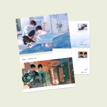 【周边】奇洛李维斯回信 包装&赠品 “椰子”和“回信”名场面 明信片（2枚）