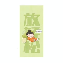 【周边】胖脸吉祥 · 情绪系列：手机壁纸 放轻松 手机壁纸