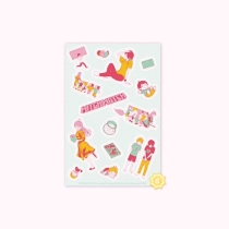 【周边】魔女守护者（简体中文版） 包装&赠品：马卡龙透色贴纸 06 贴纸