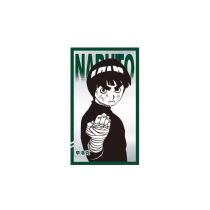 【周边】火影忍者 10（简体中文·重制首刷版） 包装&赠品 人物银光书签 李洛克 书签